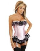Corset Rosa Claro+Calcinha