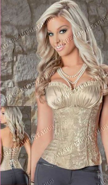 Corset Lacing Marfim+Calcinha