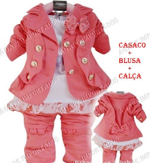 Conjunto Baby Girls|3 peças