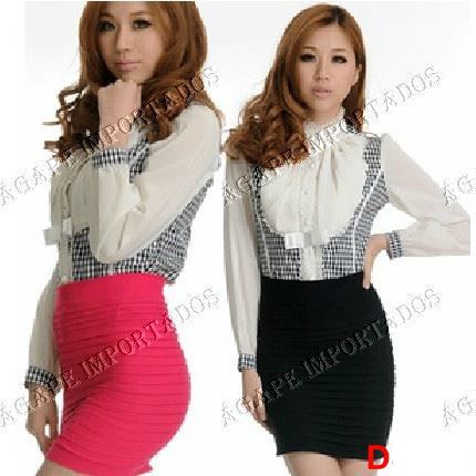 Saia Drapeada Colors