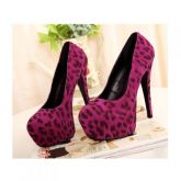 Meia Pata Leopard Pinnk