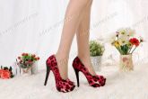 Peep Toe Animal Print