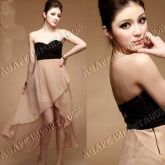 Vestido Mullet Nude