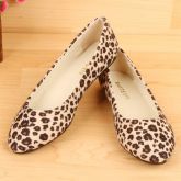 Sapatilha Camurça Animal Print