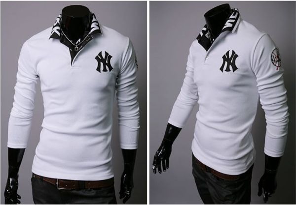 Polo New York Manga Longa