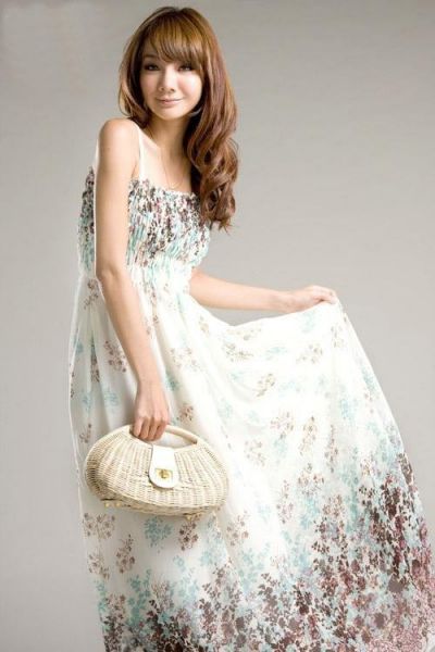 Vestido Longo Floral