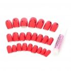 Unhas Portiça Vermelho Metálico