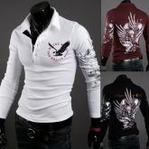 Polo Estilo Tatuagem Águia