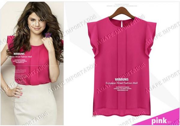 Blusa Sleeve Chiffon