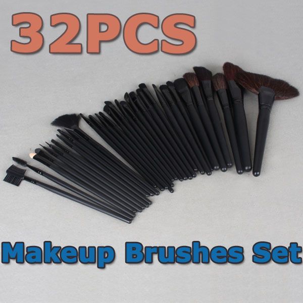 Kit de Pincéis 32 pcs Cosmetic Brushes Set + Case
